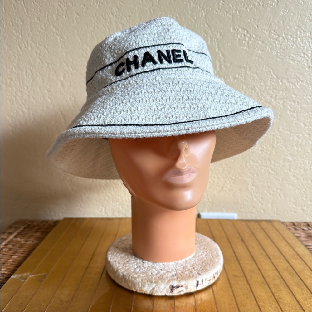 PGA Chanel Ivory Bucket Hat Inn at Spanish Bay, Carmel, California